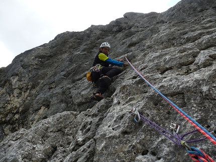 Creta Forata, Alpi Carniche - Creta Forata, Alpi Carniche: Naty per scalare