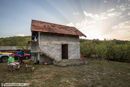 Drill & Chill Climbing and Highlining Festival, Bosnia and Herzegovina - During the Drill & Chill Climbing and Highlining Festival 2015 at Tijesno Canyon in Bosnia and Herzegovina