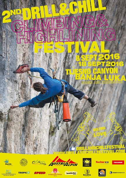 Tijesno Canyon Drill & Chill Climbing and Highlining Festival in Bosnia and Herzegovina