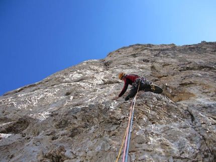 Skyluke for Alex, nuova via sulla Cima Canali per Scarian e Boninsegna