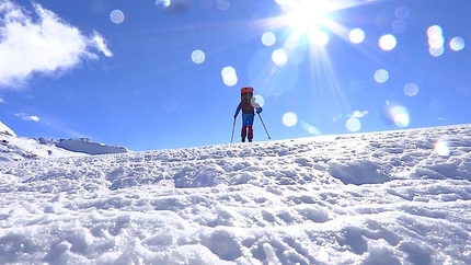 Cerro Torre, Markus Pucher, Patagonia - Markus Pucher attempting to solo Cerro Torre in winter on 03/09/2016