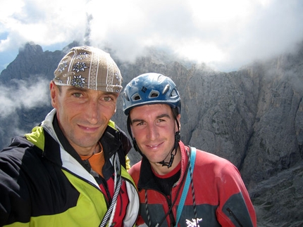 Torre Gialla, Cima Canali - Riccardo Scarian e Luca Boninsegna