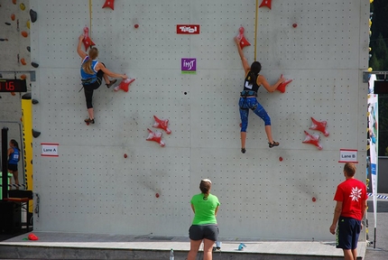 Coppa Europa Giovanile Speed, Imst, Arrampicata Sportiva - Durante la Coppa Europa Giovanile Speed a Imst, Austria, il 10/09/2016