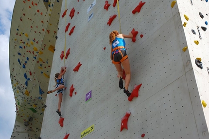 Coppa Europa Giovanile Speed, Imst, Arrampicata Sportiva - Durante la Coppa Europa Giovanile Speed a Imst, Austria, il 10/09/2016