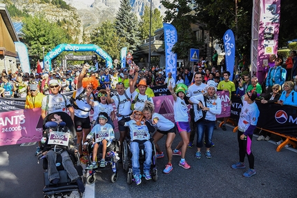 Tor des Géants 2016 - The start of Tor des Géants on 11/09/2016 at Courmayeur