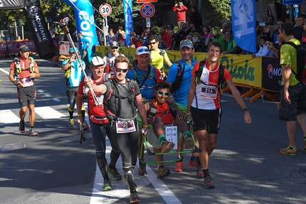 Tor des Géants 2016 - The start of Tor des Géants on 11/09/2016 at Courmayeur