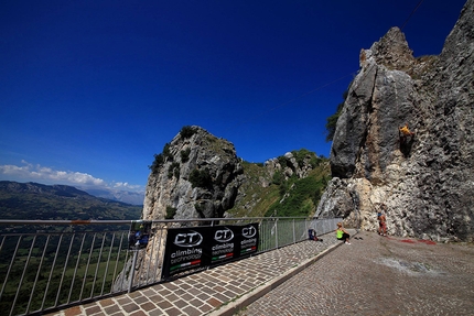 Pescopennataro Verticale 2016 - Durante il meeting Pescopennataro Verticale 2016