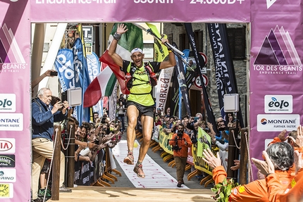 Tor des Géants 2016 - Oliviero Bosatelli vince il Tor des Géants 2016