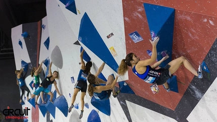 IFSC World Championships Paris 2016, Semi-Finals Men Bouldering & Women Lead