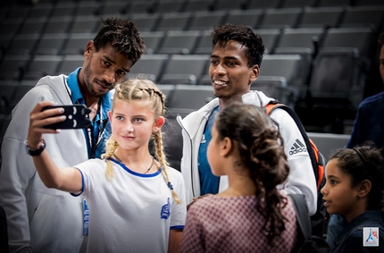 IFSC World Championships Paris 2016 - During the IFSC World Championships in Paris