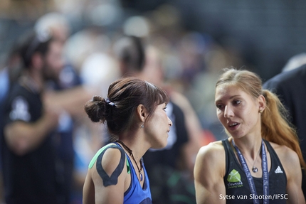 IFSC World Championships Paris 2016 - During the IFSC World Championships in Paris