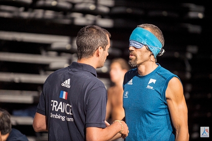 Mondiali di Arrampicata Sportiva di Parigi - Durante i Mondiali di Arrampicata Sportiva a Parigi