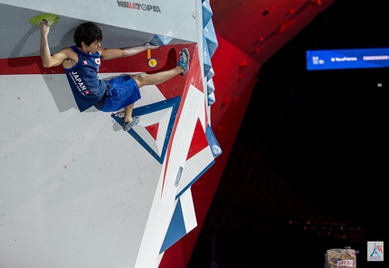 Mondiali di Arrampicata Sportiva di Parigi - Mondiali di Arrampicata Sportiva a Parigi: Tomoa Narasaki 