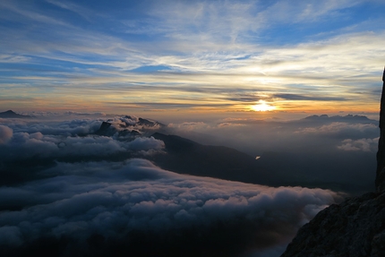 Cimon della Pala, Dolomiti, Alessandro Baù, Alessandro Beber, Matteo Faletti - Le luci di San Martino 