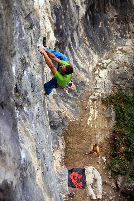 Andrea De Giacometti, Tarzan Wall - Andrea De Giacometti libera Ba-Bel alla Tarzan Wall, per la quale propone il grado di 9a