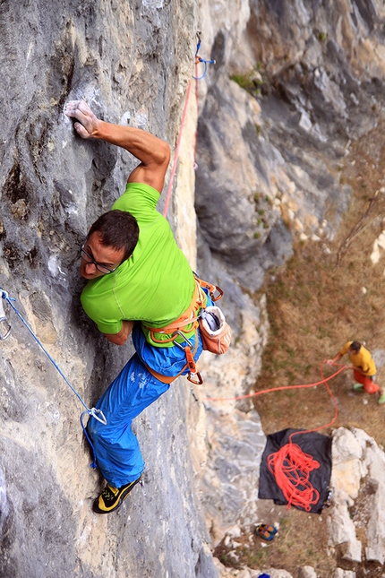 Andrea De Giacometti, Tarzan Wall - Andrea De Giacometti libera Ba-Bel alla Tarzan Wall, per la quale propone il grado di 9a