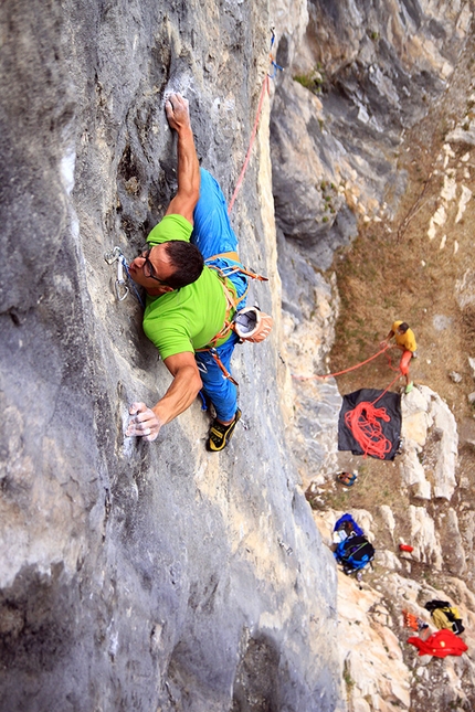 Andrea De Giacometti, Tarzan Wall - Andrea De Giacometti libera Ba-Bel alla Tarzan Wall, per la quale propone il grado di 9a