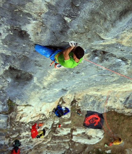 Andrea De Giacometti, Tarzan Wall - Andrea De Giacometti libera Ba-Bel alla Tarzan Wall, per la quale propone il grado di 9a