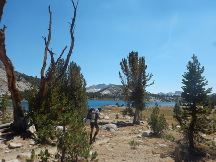 John Muir Trail, trekking USA - John Muir Trail: sono centinaia i laghetti che si incontrano