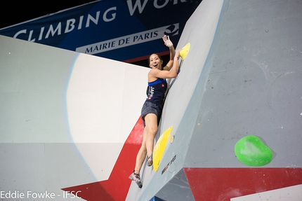 Mondiali di Arrampicata Sportiva di Parigi - Mondiali di Arrampicata Sportiva a Parigi: Akiyo Noguchi