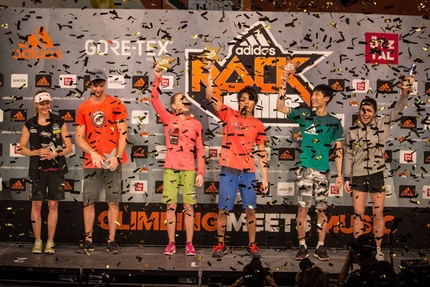 Janja Garnbret e Tomoa Narasaki vincono l' adidas Rockstars 2016