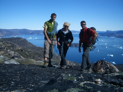 Greenland - Michele, Cristina and Daniele