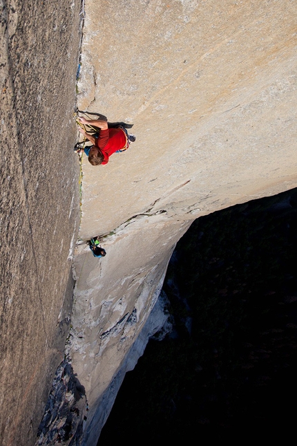 Much Mayr, Guido Unterwurzacher, The Shaft, El Capitan, Yosemite - Much Mayr and Guido Unterwurzacher repeating The Shaft, El Capitan, Yosemite