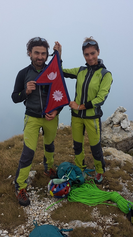 Torvagando for Nepal, Annalisa Fioretti, Gianpietro Todesco - Torvagando for Nepal: Torre dell'Emmele  1795m, Piccole Dolomiti