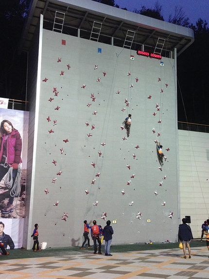 Ulju Mountain Film Festival 2016 - Quattro piste d'arrampicata Speed al Ulju Mountain Film Festival