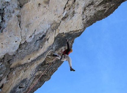 Masada, Sass Maor, Dolomites: first free ascent by Riccardo Scarian