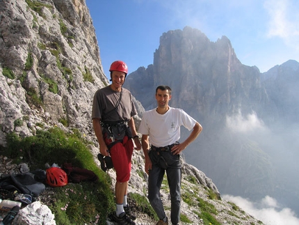 Masada, Sass Maor, Dolomiti - Walter Tomas e Marco Canteri.