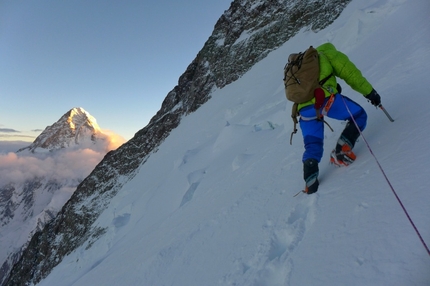 Broad Peak, Aleš Česen, Luka Lindič - Aleš Česen & Luka Lindič climbing Broad Peak, 07/2016