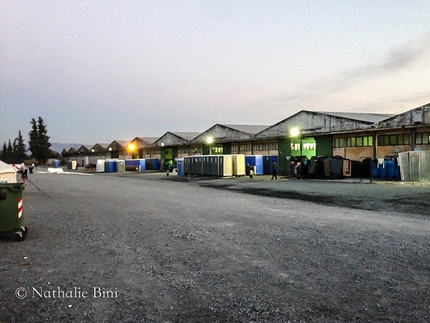 Nathalie Bini, Vasilika, Salonicco, Greece - In the Syrian refugee camp Vasilika at Salonicco, Greece