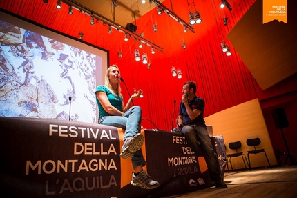 Festival della Montagna L'Aquila 2016 - Federica Mingolla al Festival della Montagna L'Aquila 2016