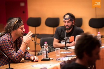 Festival della Montagna L'Aquila 2016 - Luca Pandolfi e Roberto Parisse al Festival della Montagna L'Aquila 2016