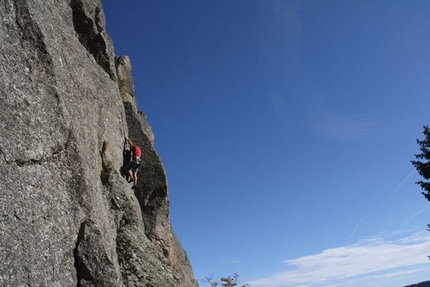 Bec di Roci Ruta, arrampicare in Valle di Lanzo
