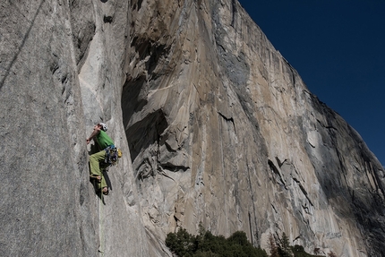 Adam Ondra, Dawn Wall, El Capitan, Yosemite - Adam Ondra attempting Dawn Wall, El Capitan, Yosemite