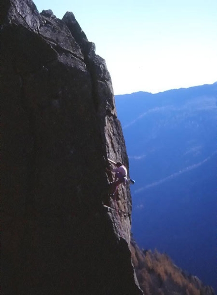 Bec Roci Ruta - Spigolo del vento di tranquilità lontane 6b+