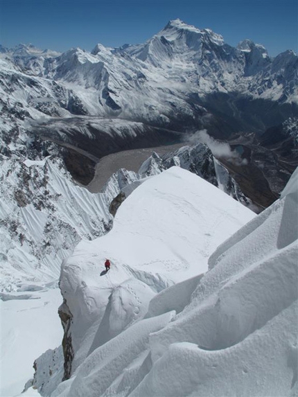 Nemjung South Face for Yannick Graziani and Christian Trommsdorff