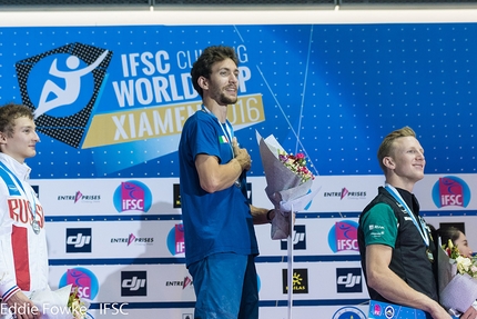 Stefano Ghisolfi and Janja Garnbret win Lead World Cup in Xiamen