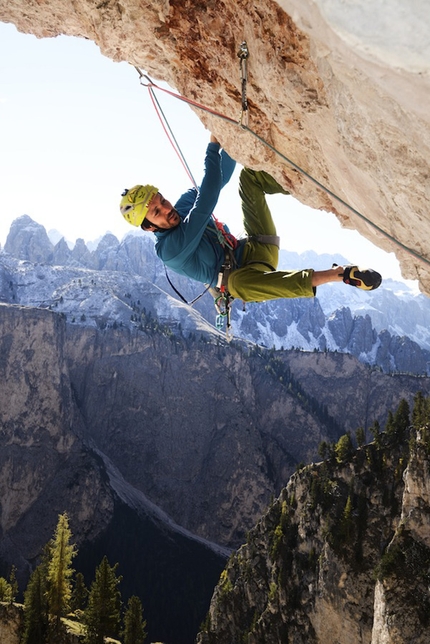 Black Pearl, new Riegler rock climb in Val Lunga, Dolomites