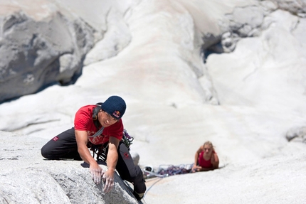 David Lama - David Lama in Valle Cochamo, Cile