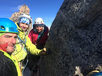 Aiguille d'Entrèves, Mont Blanc, Cocktail entr’Eve et Salluard - Cocktail entr’Eve et Salluard (Aiguille d'Entrèves, Mont Blanc), Enrico Bonino, Ilaria Sonatore e Marco Ghisio on 22/10/2016