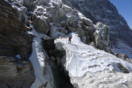 Sersank, Himalaya, Mick Fowler, Victor Saunders, alpinism - Mick Fowler and Victor Saunders making the first ascent of Sersank (Shib Shankar), 6100m, Indiana Himalayas