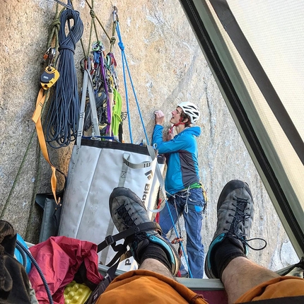 Adam Ondra Yosemite Dawn Wall aggiornamento #3
