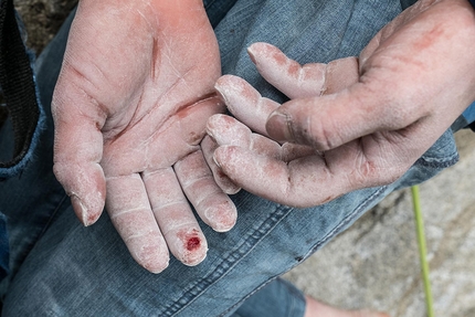 Adam Ondra, Dawn Wall, El Capitan, Yosemite - Adam Ondra sale la Dawn Wall, El Capitan, Yosemite