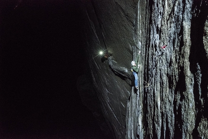 Adam Ondra, Dawn Wall, El Capitan, Yosemite - Adam Ondra sale la Dawn Wall, El Capitan, Yosemite