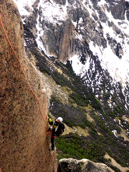 Alpinismo vagabondo, Patagonia, Giovanni Zaccaria, Alice Lazzaro - Alpinismo vagabondo: spigolo granitico, Objetivo Luna