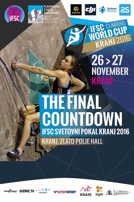  Arrampicata Lead: Coppa del Mondo 2016 live da Kranj