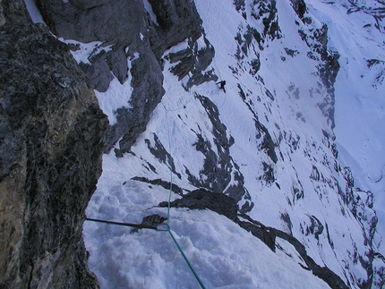 Alpinismo: nella Nordwand dell’Eiger - Sulla via Heckmair, parete Nord Eiger